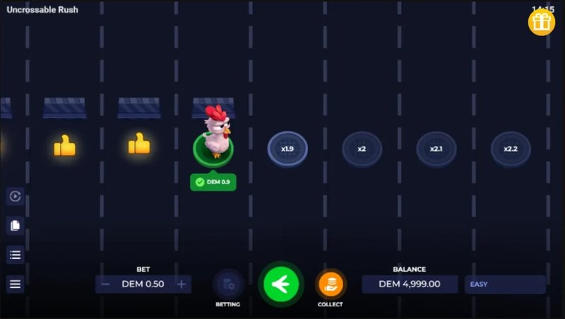 Italy - uncrossable rush gioco